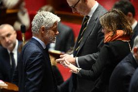 Questions to the government at the National Assembly - Paris
