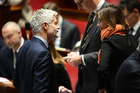 Questions to the government at the National Assembly - Paris