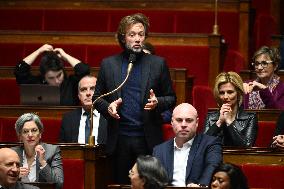 Questions to the government at the National Assembly - Paris