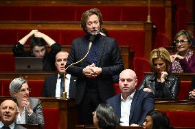 Questions to the government at the National Assembly - Paris