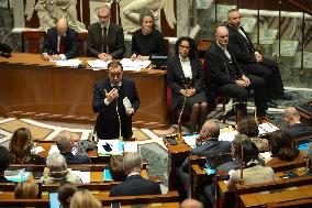 Questions to the government at the National Assembly - Paris