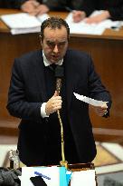 Questions to the government at the National Assembly - Paris