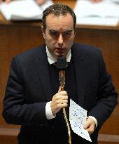 Questions to the government at the National Assembly - Paris