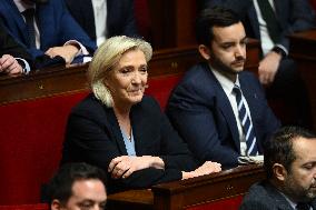 Questions to the government at the National Assembly - Paris