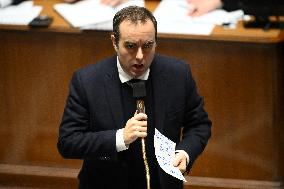 Questions to the government at the National Assembly - Paris