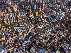 Largest And Densest Urban Village in Nanning