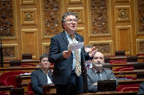 Vote of Special Bill To Budget for 2026 at the French Senate - Paris AJ