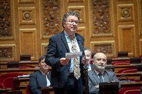 Vote of Special Bill To Budget for 2026 at the French Senate - Paris AJ