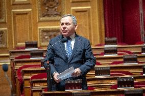 Vote of Special Bill To Budget for 2026 at the French Senate - Paris AJ