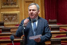 Vote of Special Bill To Budget for 2026 at the French Senate - Paris AJ