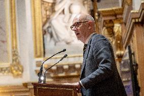 Vote of Special Bill To Budget for 2026 at the French Senate - Paris AJ