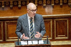 Vote of Special Bill To Budget for 2026 at the French Senate - Paris AJ