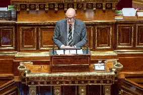 Vote of Special Bill To Budget for 2026 at the French Senate - Paris AJ
