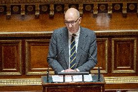 Vote of Special Bill To Budget for 2026 at the French Senate - Paris AJ