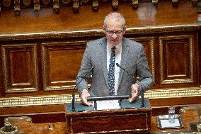 Vote of Special Bill To Budget for 2026 at the French Senate - Paris AJ
