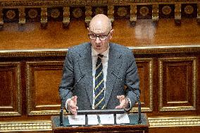 Vote of Special Bill To Budget for 2026 at the French Senate - Paris AJ