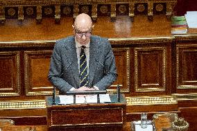 Vote of Special Bill To Budget for 2026 at the French Senate - Paris AJ