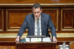 Vote of Special Bill To Budget for 2026 at the French Senate - Paris AJ