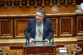 Vote of Special Bill To Budget for 2026 at the French Senate - Paris AJ