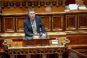 Vote of Special Bill To Budget for 2026 at the French Senate - Paris AJ