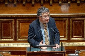 Vote of Special Bill To Budget for 2026 at the French Senate - Paris AJ