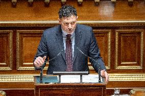 Vote of Special Bill To Budget for 2026 at the French Senate - Paris AJ