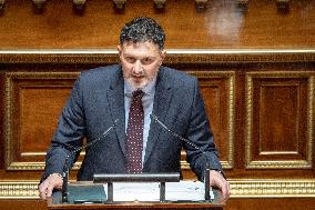 Vote of Special Bill To Budget for 2026 at the French Senate - Paris AJ