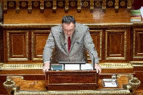 Vote of Special Bill To Budget for 2026 at the French Senate - Paris AJ