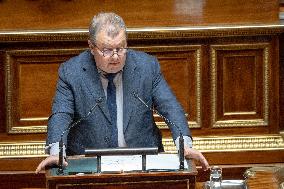 Vote of Special Bill To Budget for 2026 at the French Senate - Paris AJ