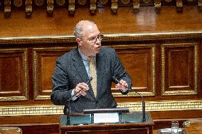 Vote of Special Bill To Budget for 2026 at the French Senate - Paris AJ
