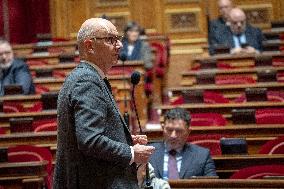 Vote of Special Bill To Budget for 2026 at the French Senate - Paris AJ