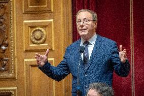 Vote of Special Bill To Budget for 2026 at the French Senate - Paris AJ