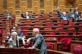 Vote of Special Bill To Budget for 2026 at the French Senate - Paris AJ