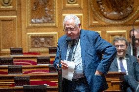 Vote of Special Bill To Budget for 2026 at the French Senate - Paris AJ