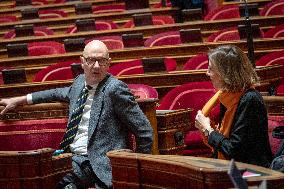 Vote of Special Bill To Budget for 2026 at the French Senate - Paris AJ