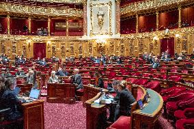 Vote of Special Bill To Budget for 2026 at the French Senate - Paris AJ