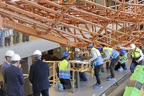 King Khufu's boat in Egypt