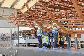 King Khufu's boat in Egypt