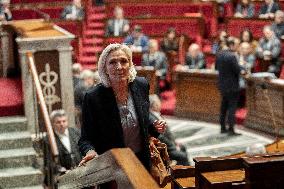Questions to The Government at The National Assembly - Paris