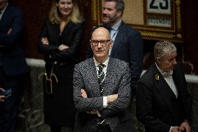 Questions to The Government at The National Assembly - Paris