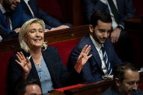 Questions to The Government at The National Assembly - Paris