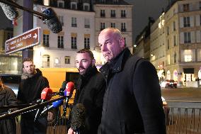 Press Conference by Agricultural Representatives After Meeting with The French President - Paris