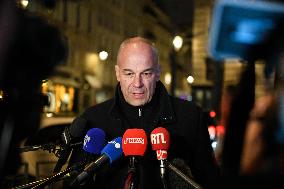 Press Conference by Agricultural Representatives After Meeting with The French President - Paris