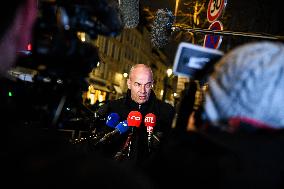 Press Conference by Agricultural Representatives After Meeting with The French President - Paris