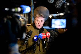 Press Conference by Agricultural Representatives After Meeting with The French President - Paris