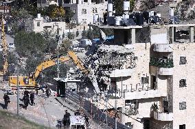 Forced Demolition Reported In Jerusalem - Israel