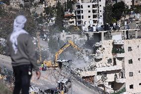 Forced Demolition Reported In Jerusalem - Israel