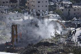 Forced Demolition Reported In Jerusalem - Israel
