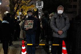 PM's Erroneous Remarks On Taiwan Spark Rally In Tokyo - Japan