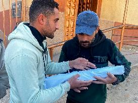 Infant Dead Because of Hypothermia - Gaza